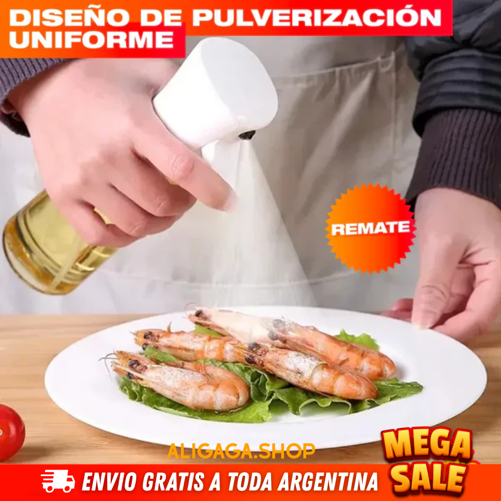 BOTELLA ROCIADORA SPRAY DE ACEITE