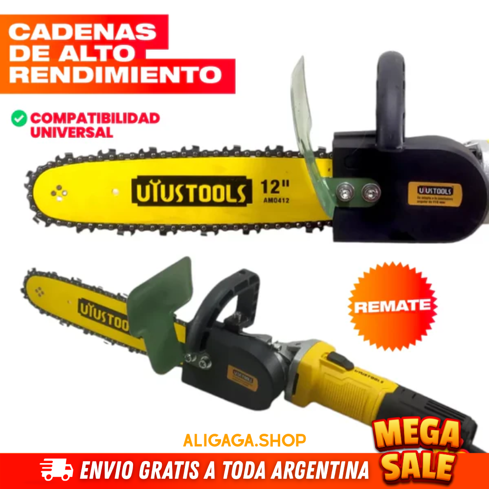 ADAPTADOR DE PULIDORA A SIERRA ELÉCTRICA