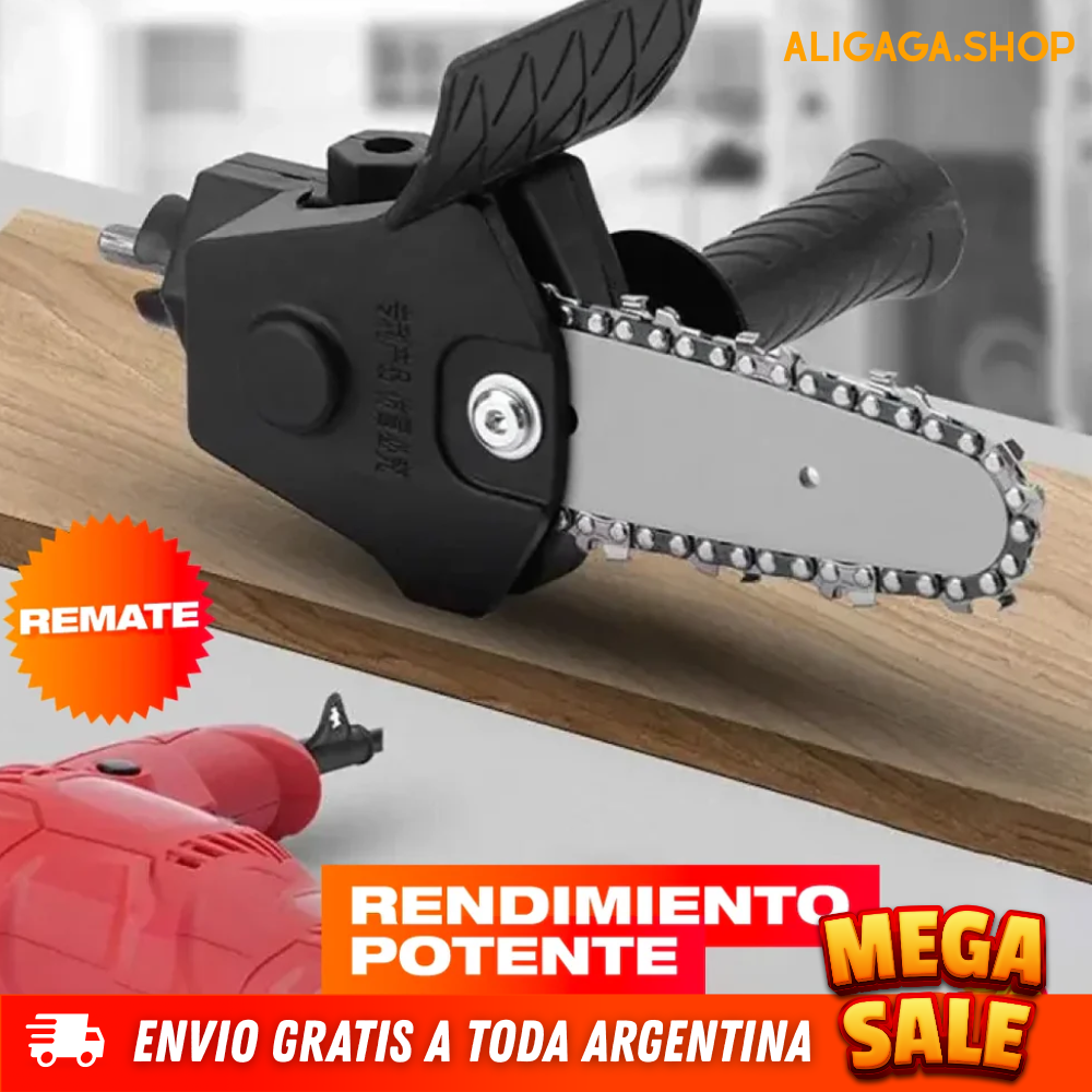 ADAPTADOR CONVERTIDOR DE TALADRO A SIERRA