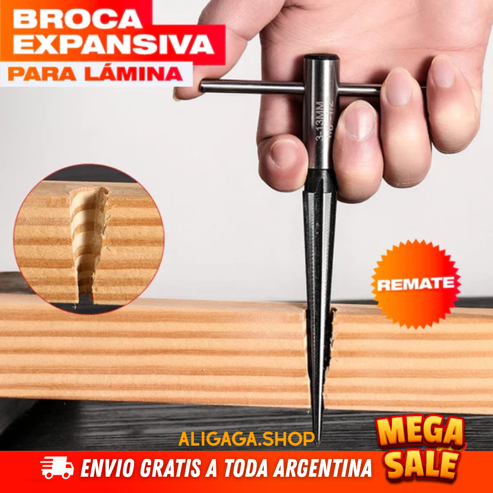 BROCA EXPANSIVA PARA LÁMINA