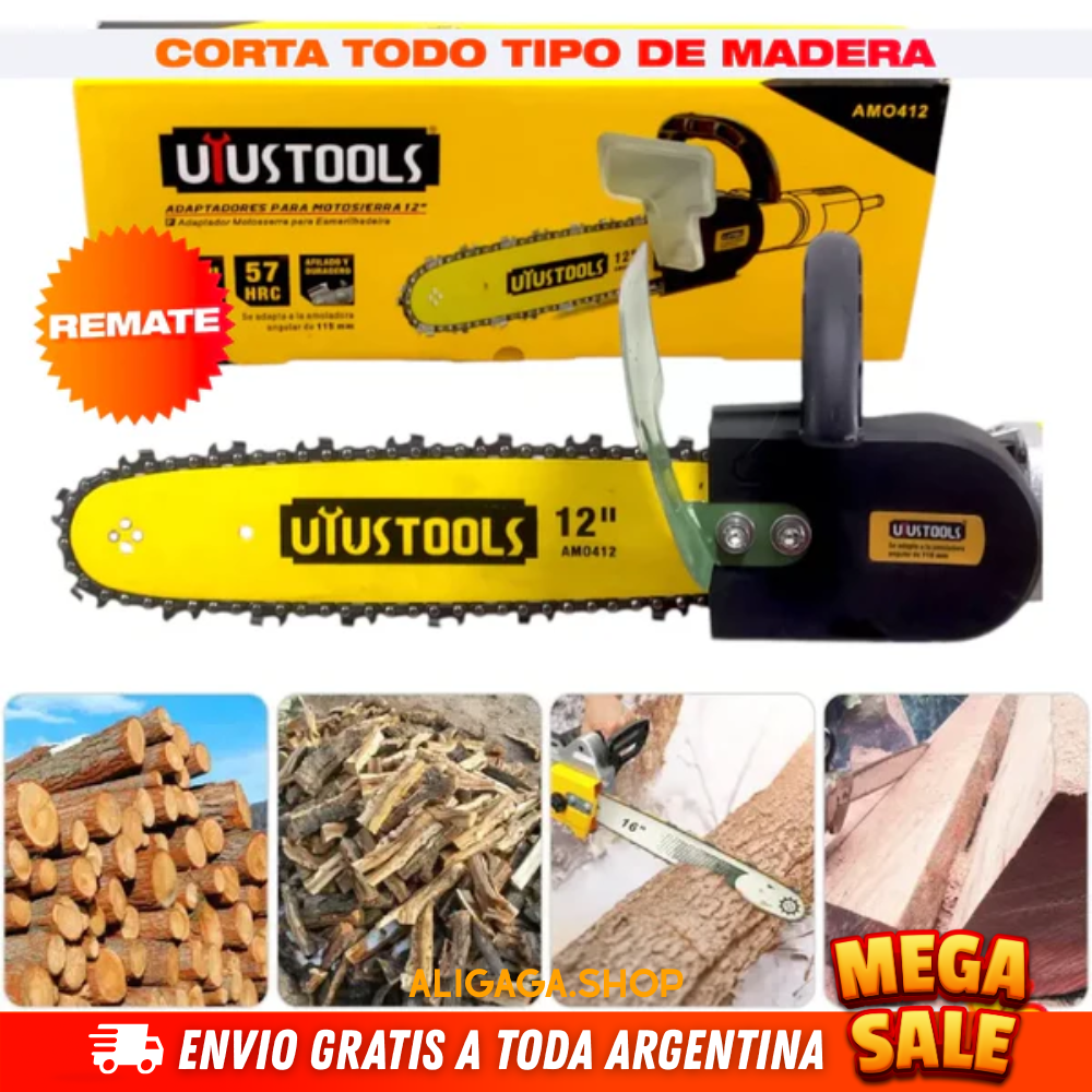 ADAPTADOR DE PULIDORA A SIERRA ELÉCTRICA