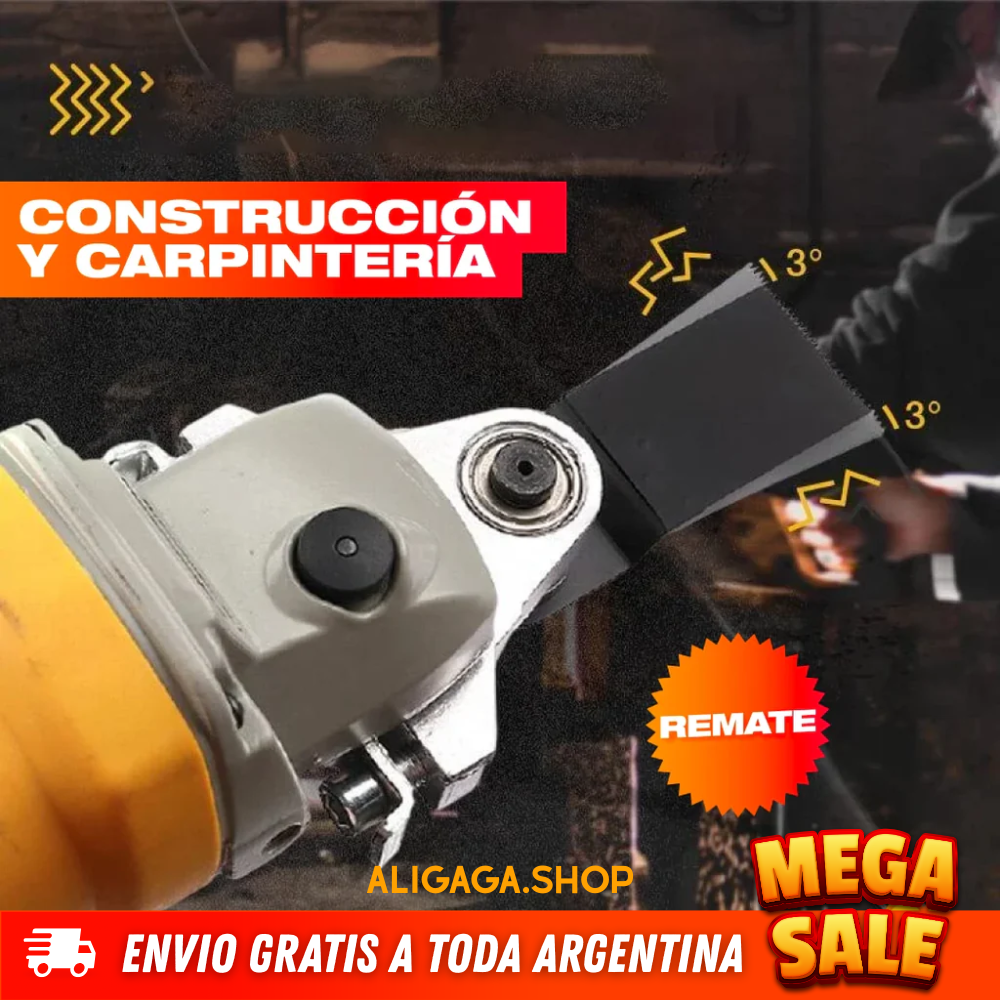 ADAPTADOR DE AMOLADORA A RANURADORA