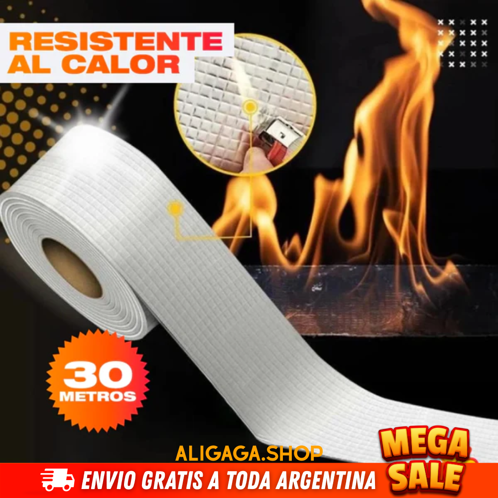 30 METROS CINTA IMPERMEABLE REPARA FUGAS