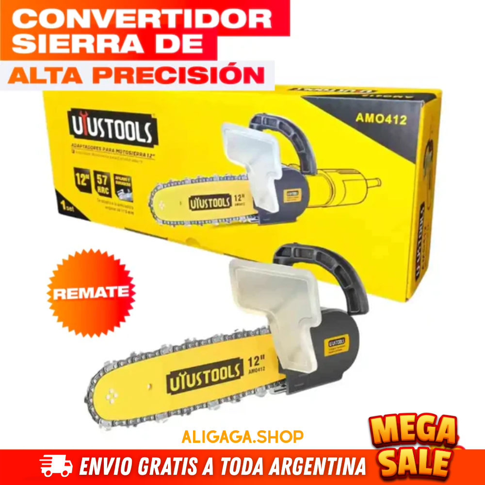 ADAPTADOR DE PULIDORA A SIERRA ELÉCTRICA
