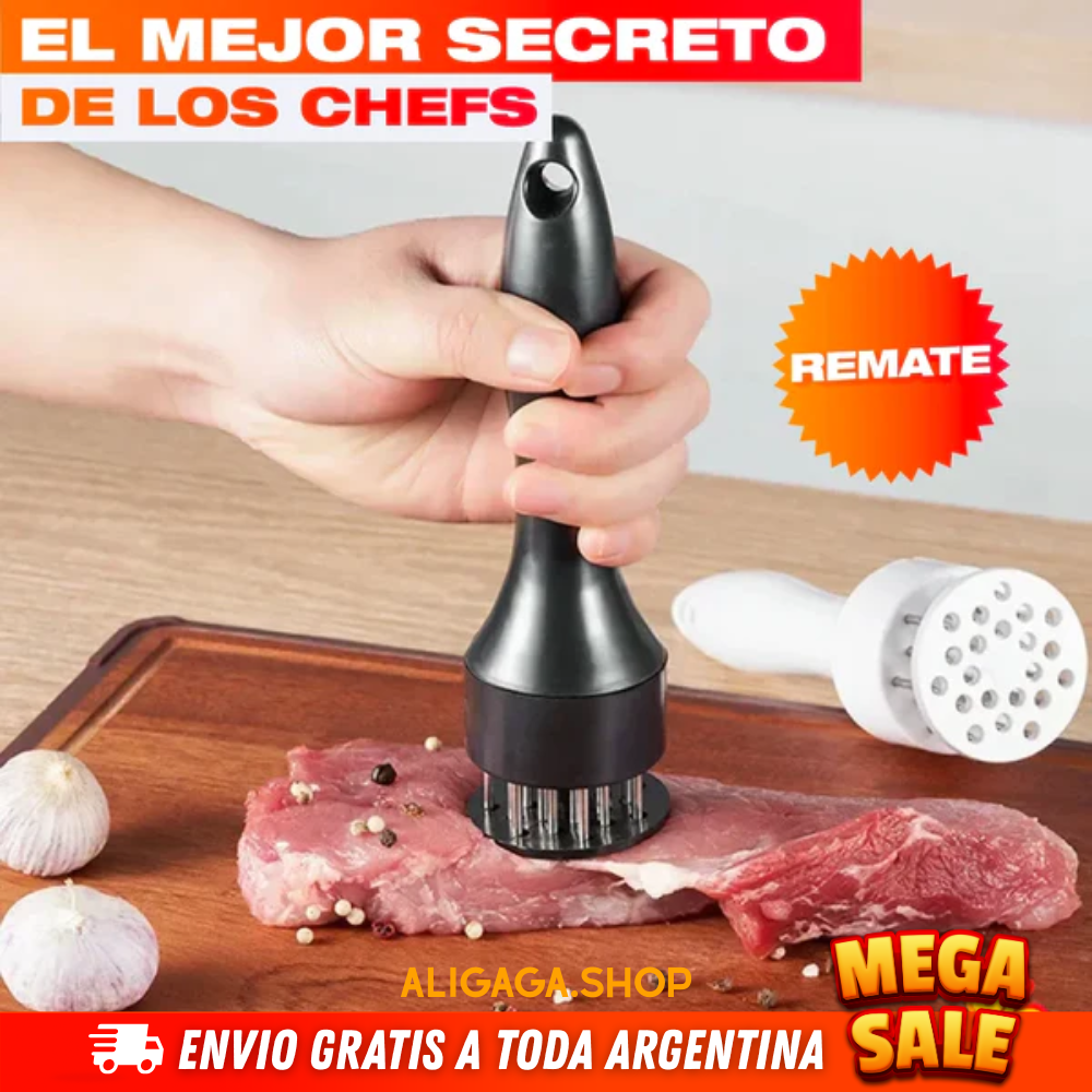 ABLANDADOR Y ADOBADOR PARA CARNE