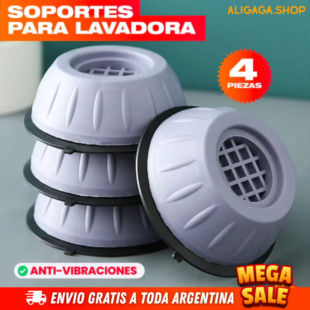 BASES PARA LAVADORA, PROTEGE TU LAVADORA DE DAÑOS