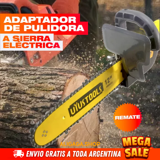ADAPTADOR DE PULIDORA A SIERRA ELÉCTRICA