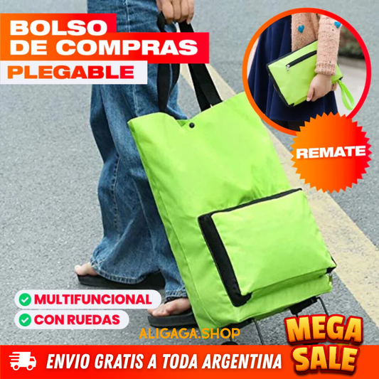 BOLSO DE COMPRAS PLEGABLE