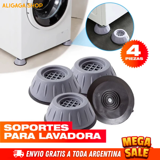 BASES PARA LAVADORA, PROTEGE TU LAVADORA DE DAÑOS